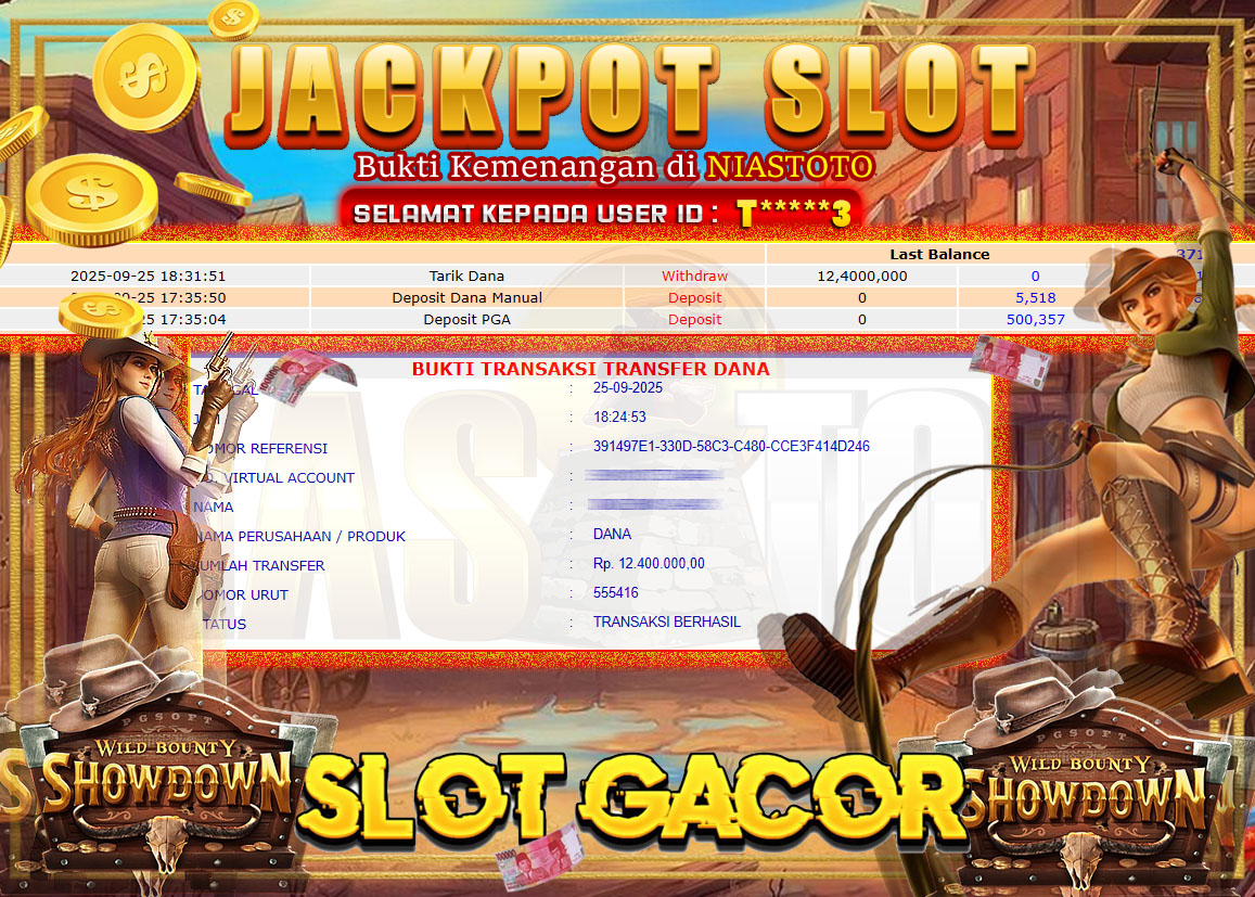 Bukti Jackpot Lunas NiasToto